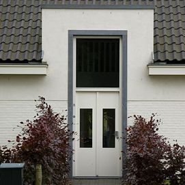 Moderne gevel natuursteen